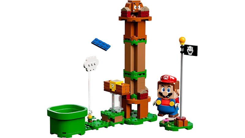 Super mario hotsell lego starter kit